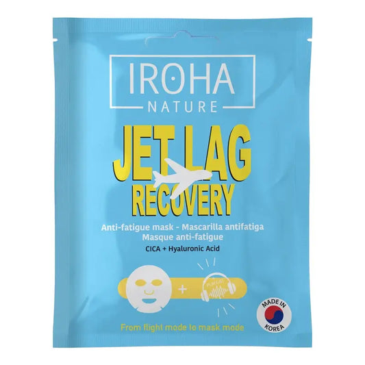 Iroha Nature Jet Lag Recovery Energising & Anti-Fatigue Facial Mask , 1 unité