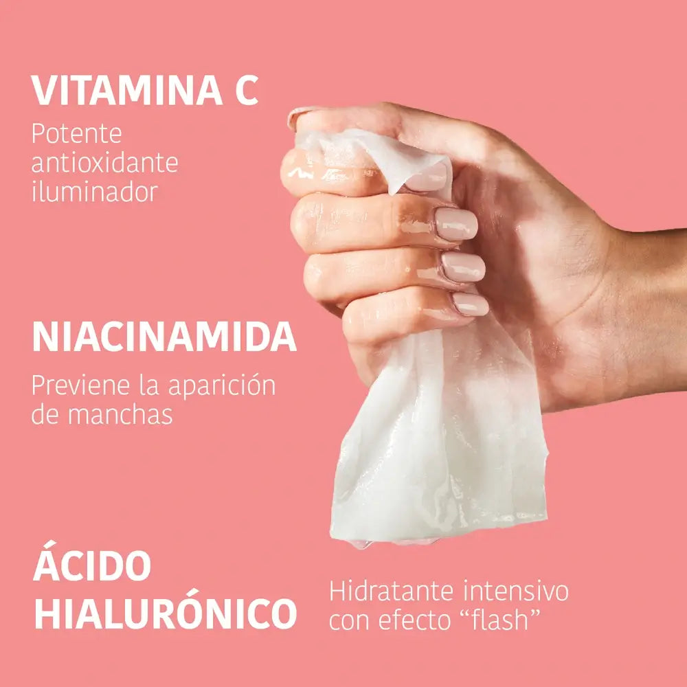 Iroha Nature Masque éclaircissant pour le visage - Vitamine C , 20 ml