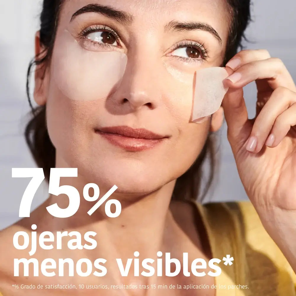 Iroha Nature Patchs anti-fatigue pour les yeux - Vitamine C , 16 (2x8) ml