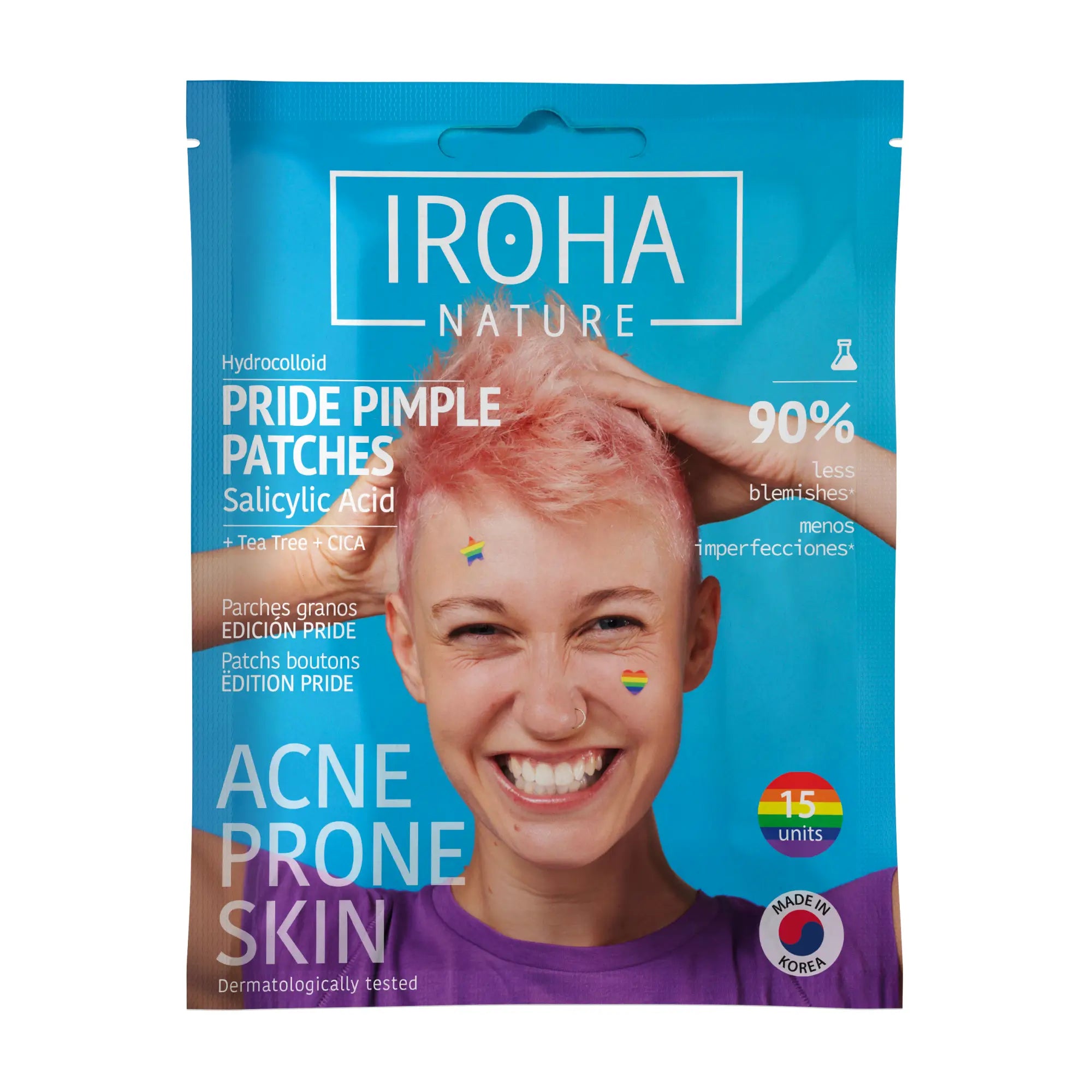 Iroha Nature Pride Grain Patches, 15 unités