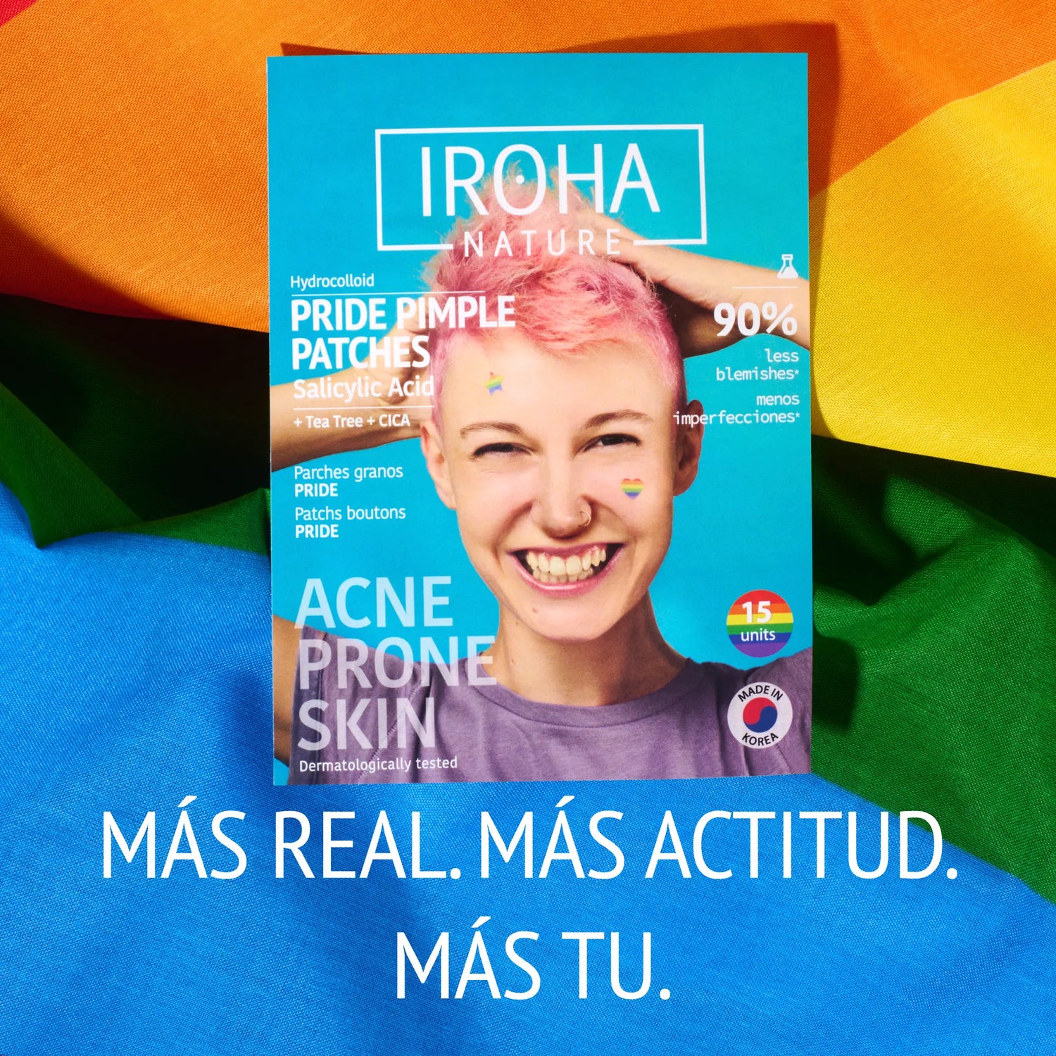 Iroha Nature Pride Grain Patches, 15 unités