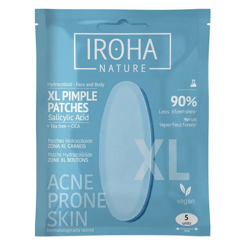 Iroha Nature Xl Patch boutons, 5 unités