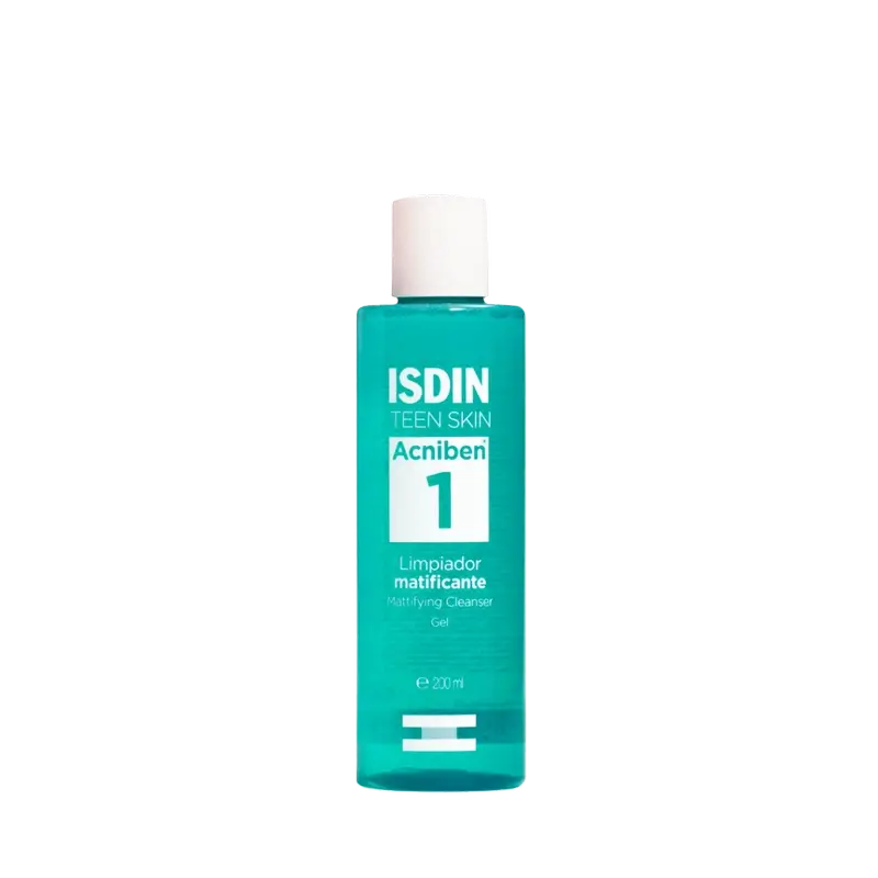 Isdin Acniben Gel nettoyant matifiant 200 ml