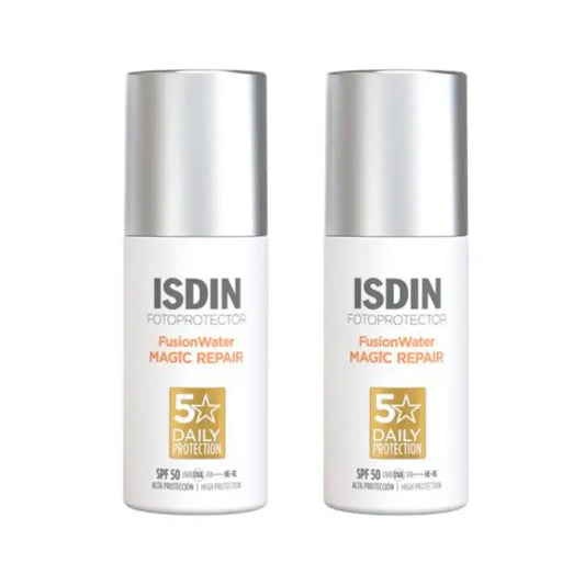Isdin Fusion Water Magic Repair SPF50+ 2x50 ml