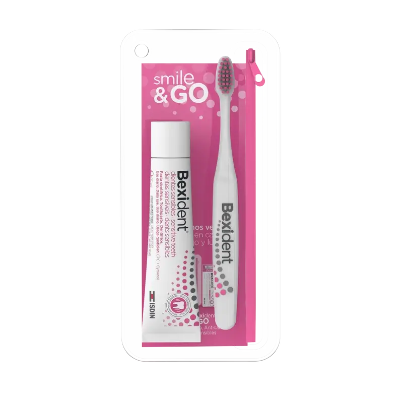 Kit de voyage Isdin Bexident pour dents sensibles
