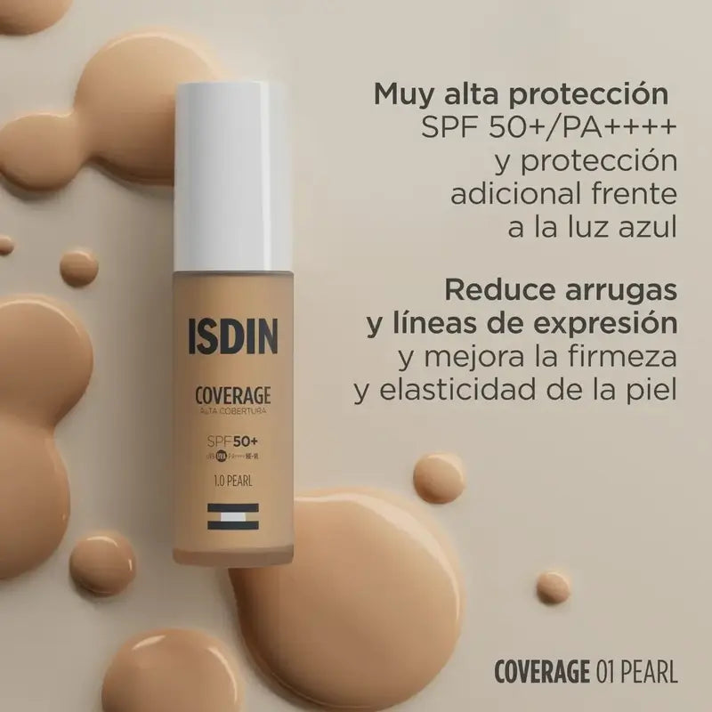 Isdin Coverage 1.0 Pearl Spf50+, 30 gr