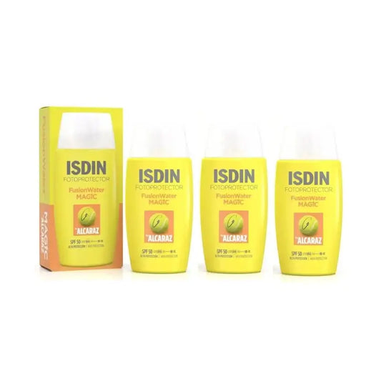 Isdin Fotoprotector Fusion Water Magic By Alcaraz Spf 50, 3X50 Ml