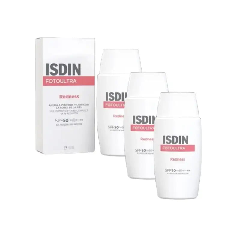 Isdin Fotoultra Rougeurs Spf50+, 3X50 Ml