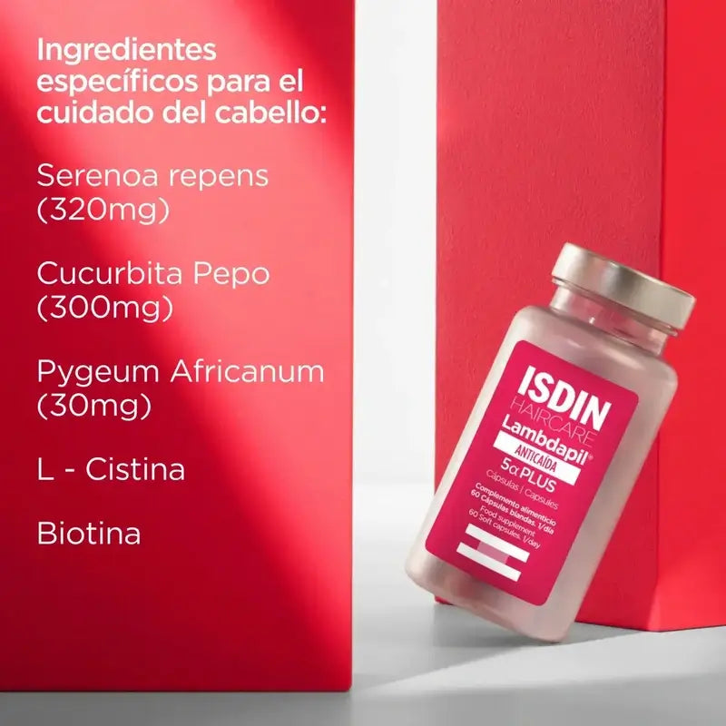 Isdin Lambdapil 5 Alfa Plus Capsules 60 Unités
