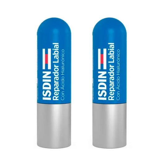 Isdin Isdin Stick réparateur pour les lèvres, paquet de 2 x 4 gr