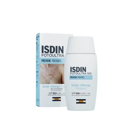 Isdin FotoUltra 100 Solar Allergy Allergy Fusion Fluid Spf50+, 50 ml