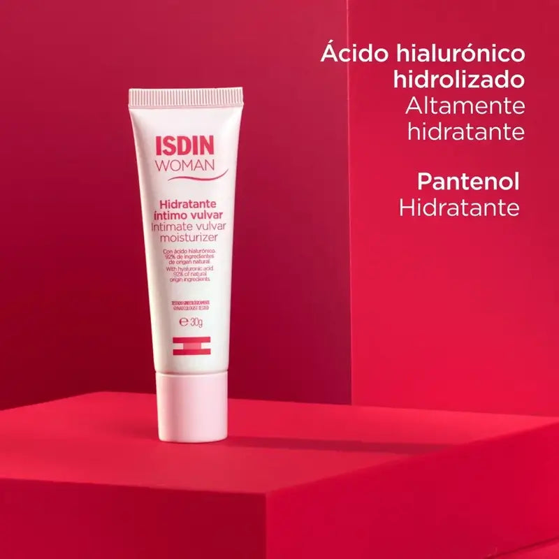 Isdin Woman Crème hydratante pour la vulve, 30 Gr