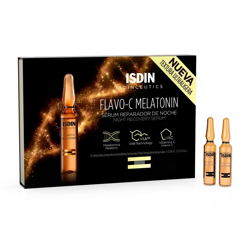 Isdinceutics Flavo-C Melatonin Ampoules 30 Unités x 2 Ml