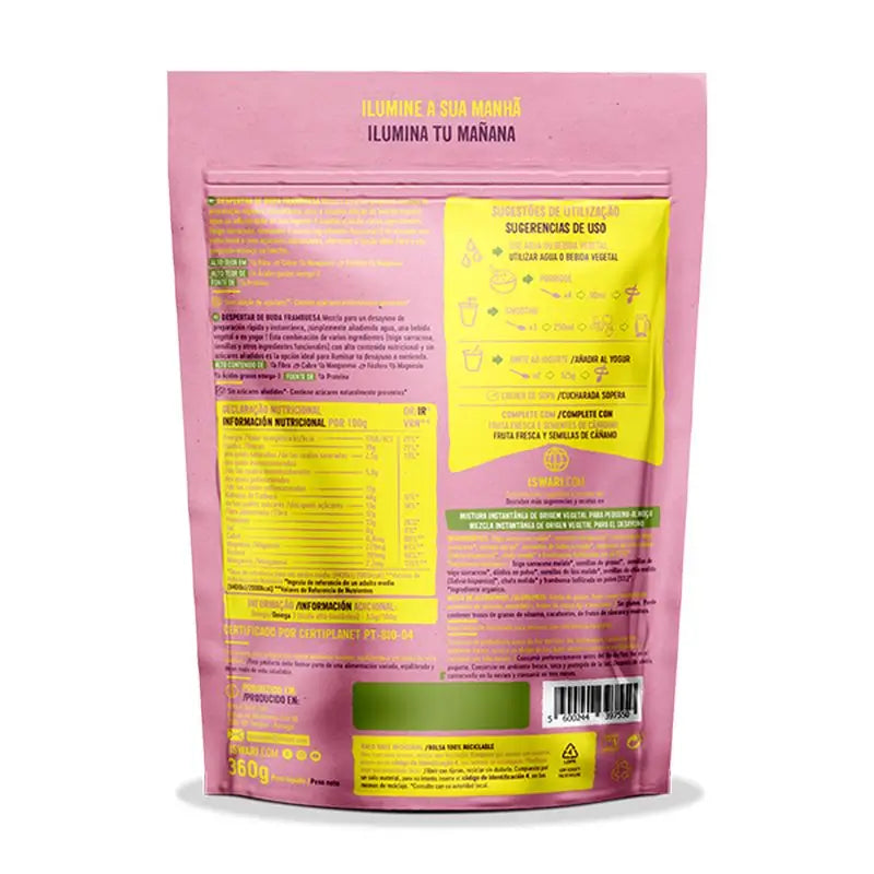 Iswari Buddha Awakening Framboise 360Gr. Bio