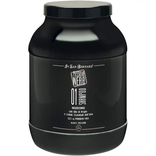 Iv San Bernard Shampooing Passione Nera à l'argan, 3 litres, 1 unité