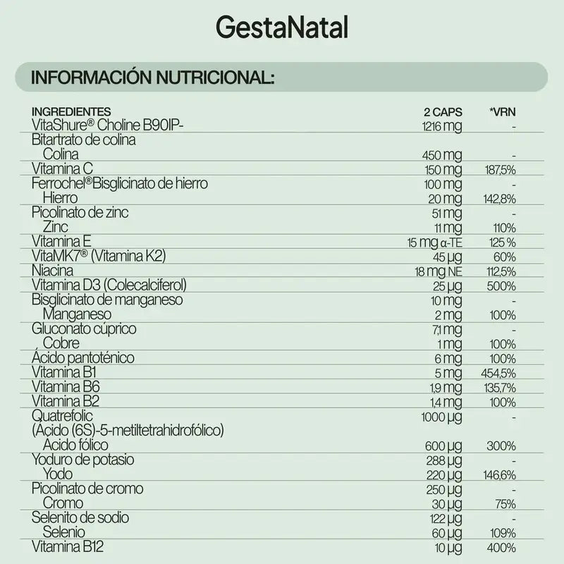 Ivb Wellness Lab Gestanatal, 60 gélules