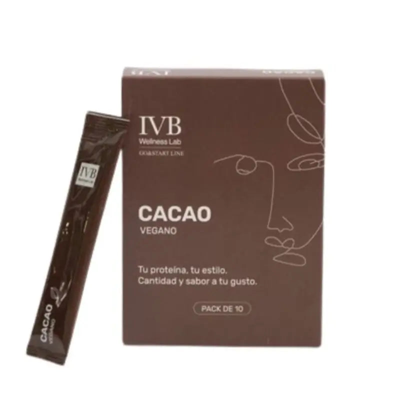 Ivb Wellness Lab Go&Start Line Sticks Cacao, 10 sticks