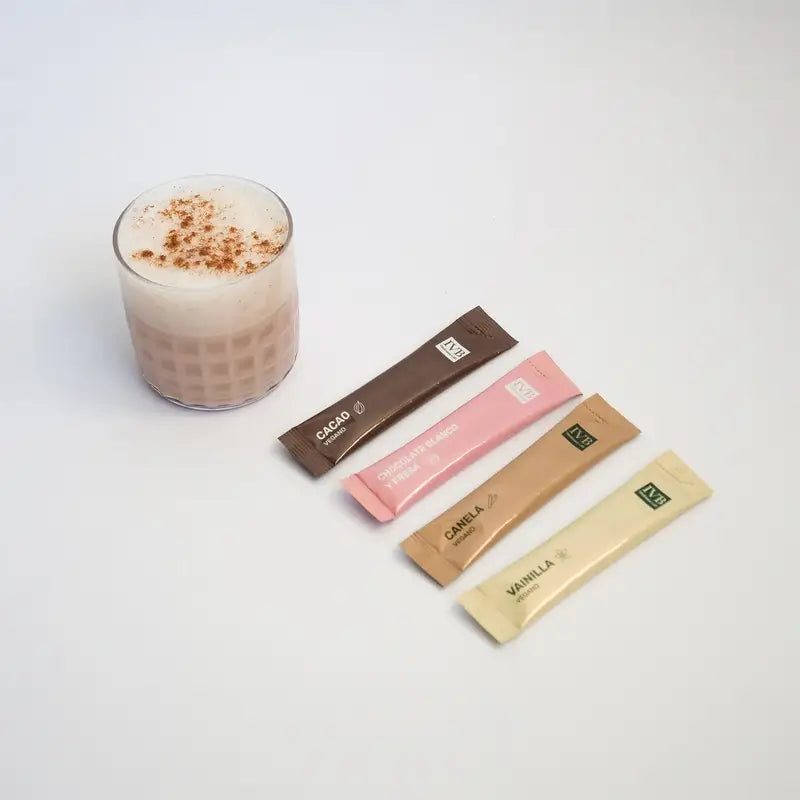 Ivb Wellness Lab Go&Start Line Sticks Chocolat blanc-fraise, 10 sticks