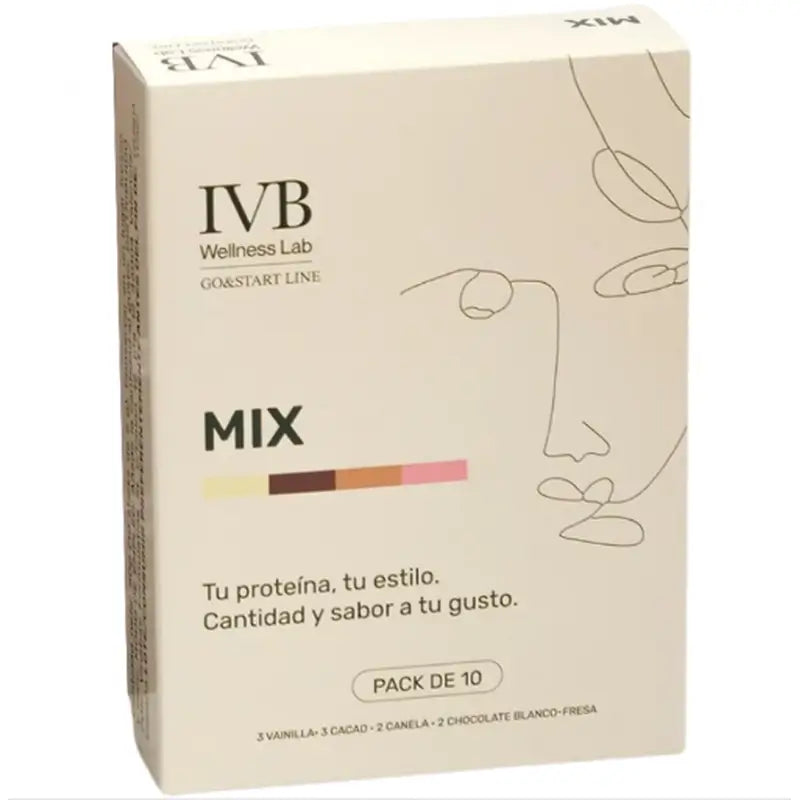 Ivb Wellness Lab Go&Start Line Sticks Flavour Mix, 10 sticks