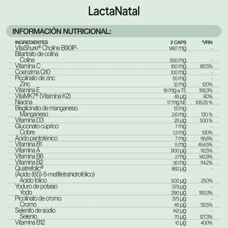 Ivb Wellness Lab Lactanatal, 60 gélules