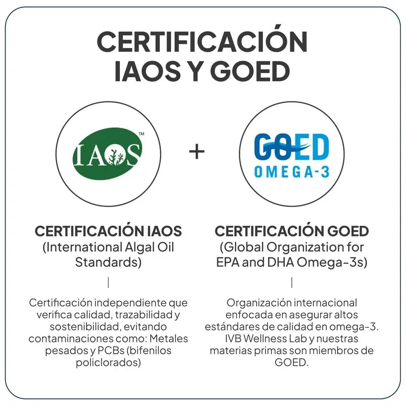 Ivb Wellness Lab Oméga 3 riche en DHA, 30 gélules