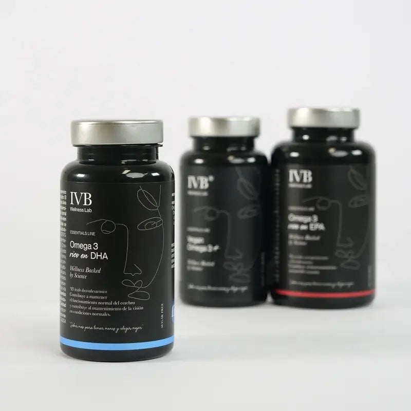 Ivb Wellness Lab Oméga 3 riche en DHA, 30 gélules
