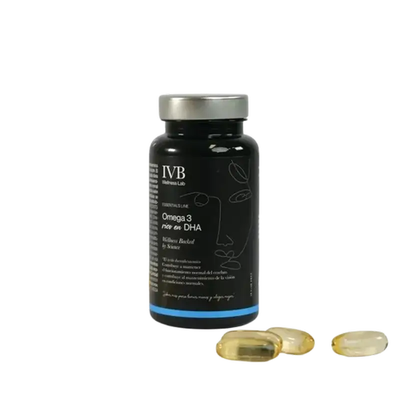 Ivb Wellness Lab Oméga 3 riche en DHA, 30 gélules