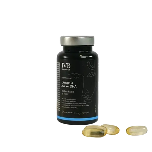 Ivb Wellness Lab Oméga 3 riche en DHA, 30 gélules