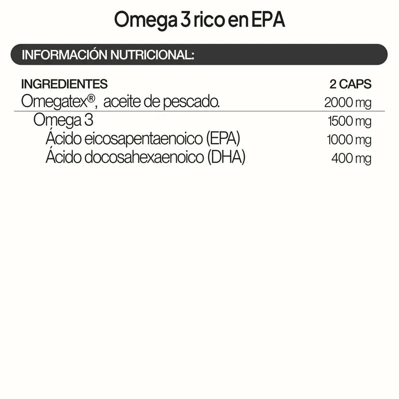 Ivb Wellness Lab Oméga 3 riche en EPA, 60 gélules