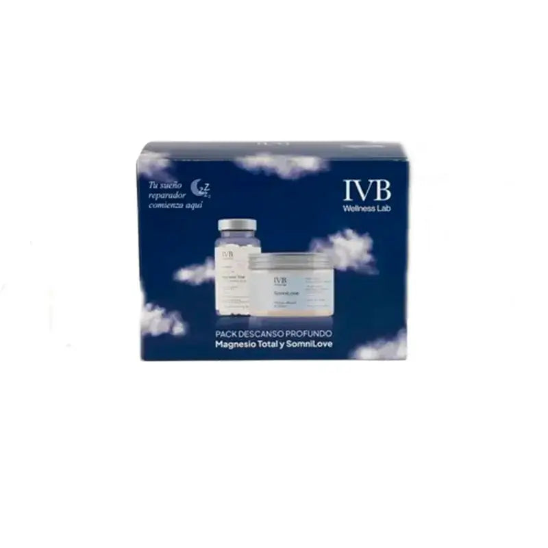Ivb Wellness Lab Deep Rest Pack, Total Magnesium, 60 gélules + SomniLove, 180 g