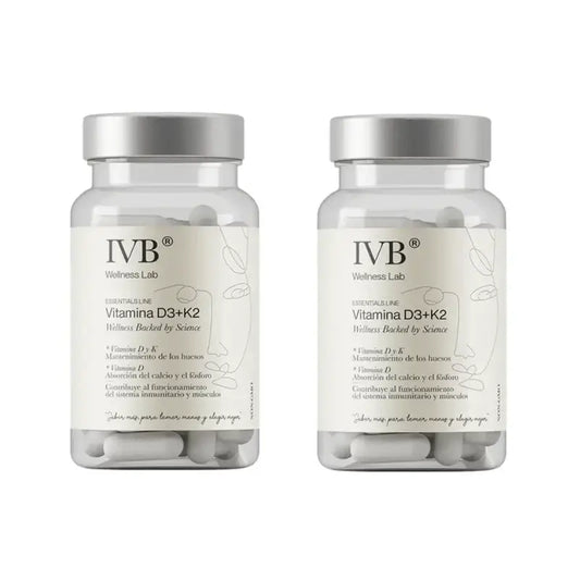Ivb Wellness Lab Vitamine D3+K2, 2X90 Capsules