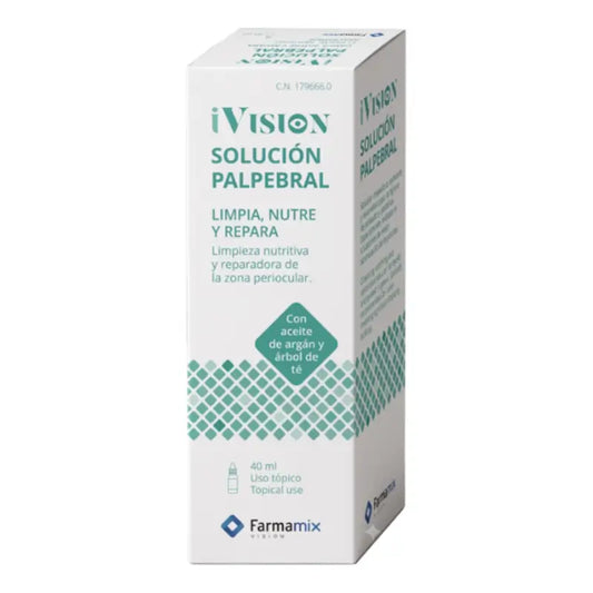 Solution active pour les paupières Ivision, 40 ml