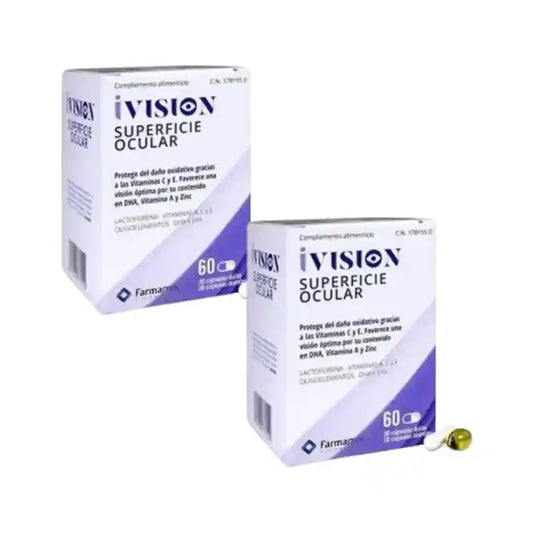 Ivision Surface Oculaire, 2X60 Capsules