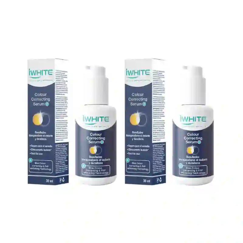 iWhite Colour Correcting Serum+, paquet de 2 x 30 ml