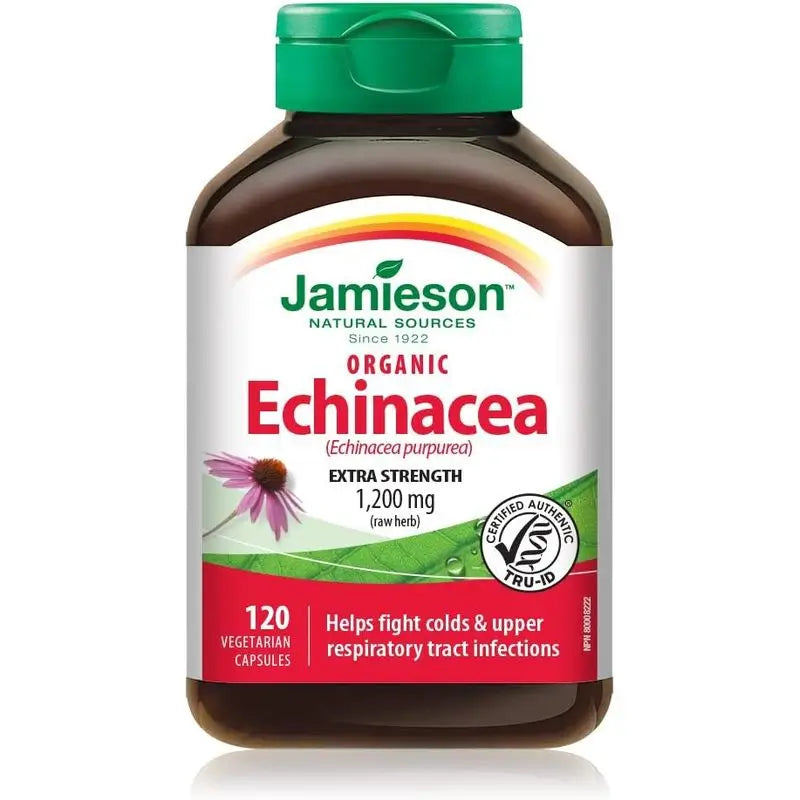 Jamieson Echinacea Extra Strength 1200Mg , 120 gélules