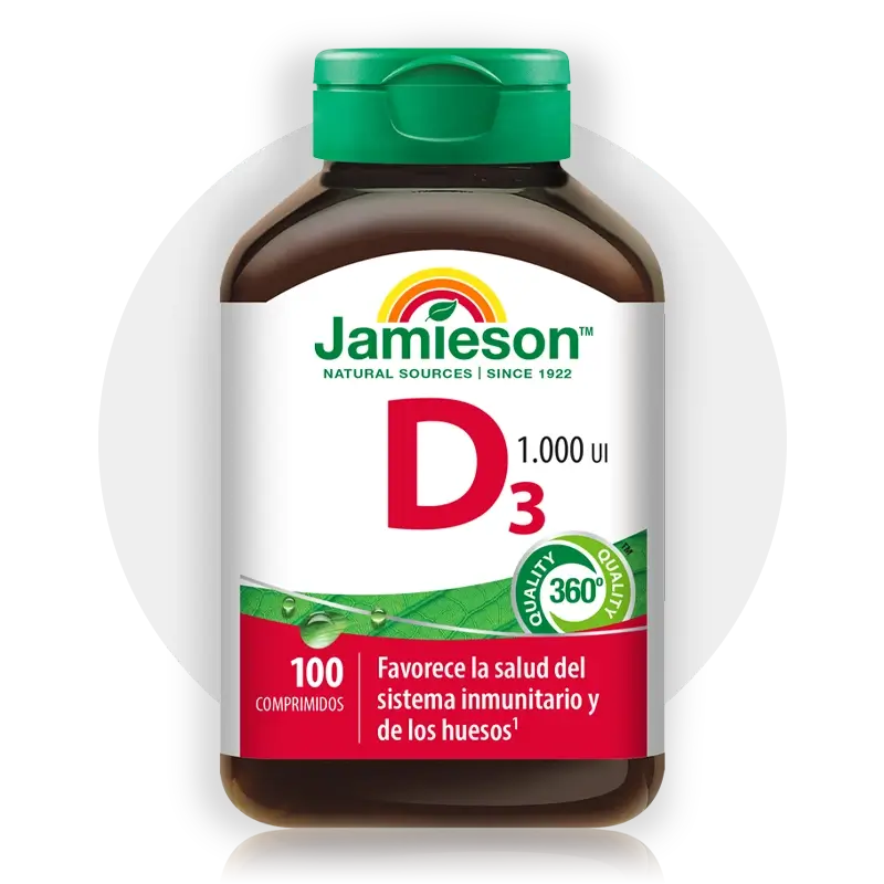 Jamieson Vitamine D3 1000 Ui , 100 comprimés