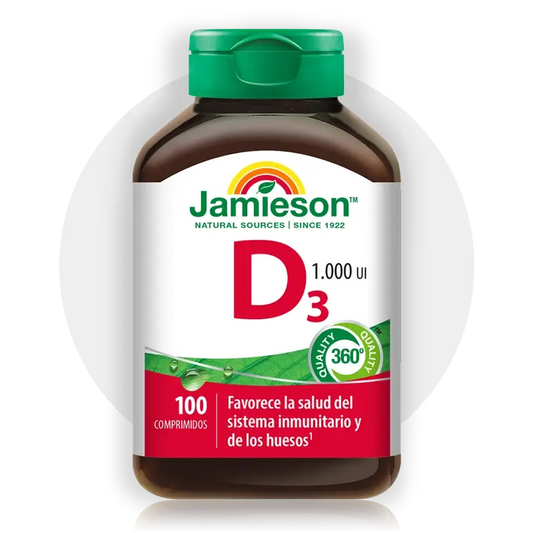 Jamieson Vitamine D3 1000 Ui , 100 comprimés