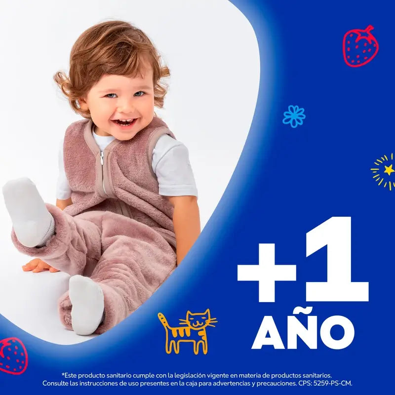 Vicks Formula Natura sirop contre la toux pour enfants miel fraise, 140 ml