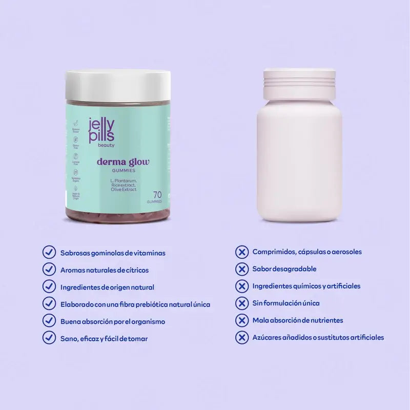 Jelly Pills Dermaglow , 70 gommes