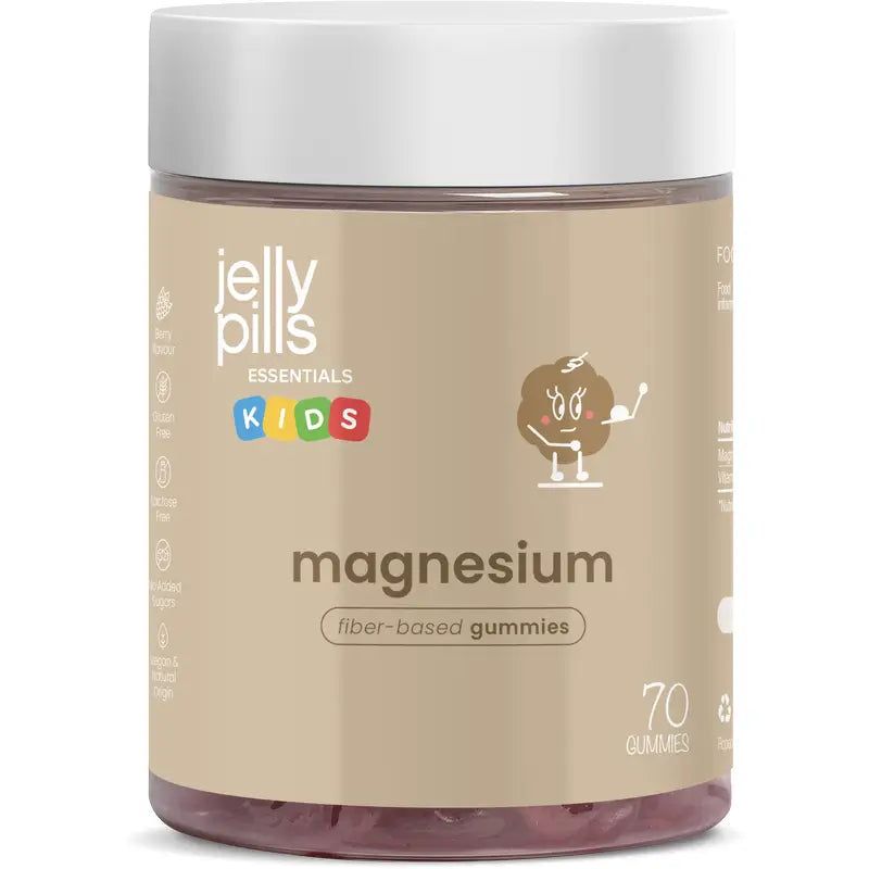 Jelly Pills Magnésium Kids , 70 gummies