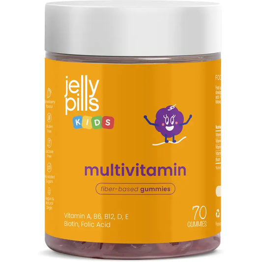 Jelly Pills Multivitamine Kids Food Supplement, 70 gummies