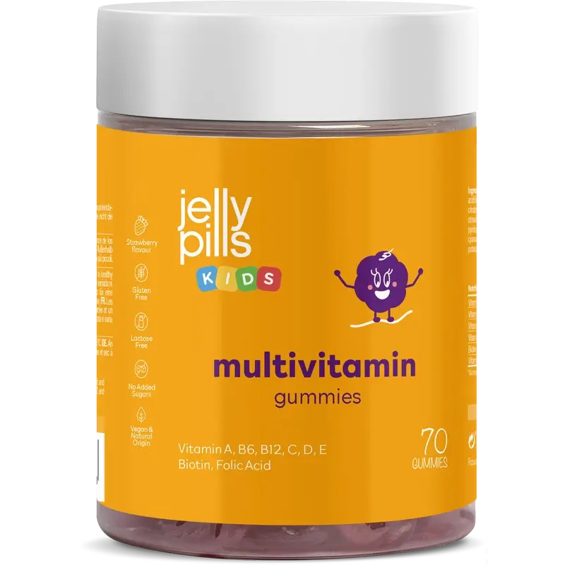 Jelly Pills Multivitamin Kids , 70 gummies