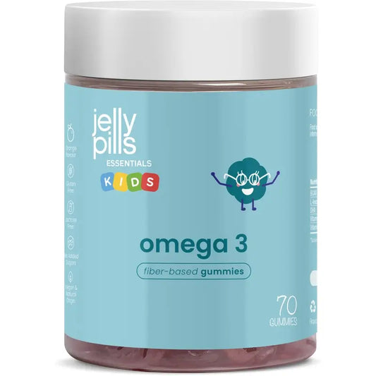 Gélules gélifiées Omega Kids à l'orange, 70 unités