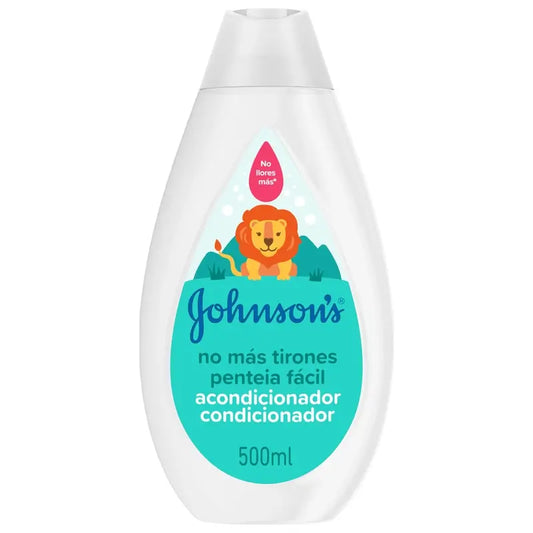 Après-shampooing démêlant Johnson's Baby, cheveux longs ou frisés, sans larmes, hypoallergénique, 500 ml