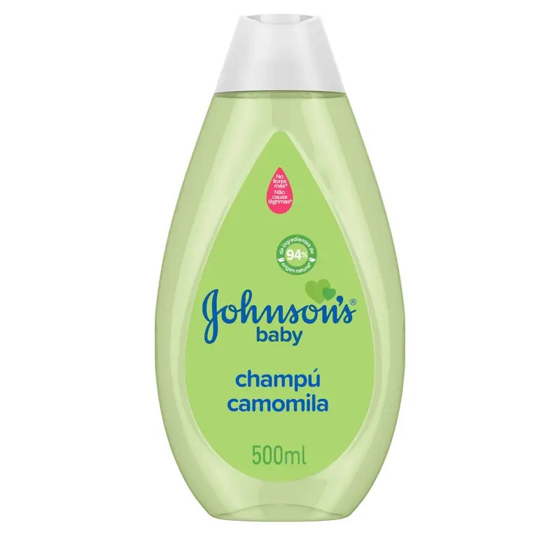 Johnson's Baby Chamomile Shampooing, idéal pour toute la famille, 500 ml