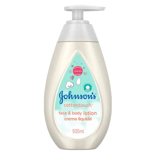 Johnson's Baby Cottontouch 24 Hour Moisturising Face & Body Lotion, 500 ml