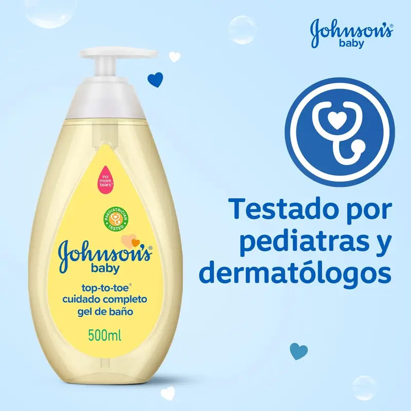 Gel de bain Johnson's Baby Complete Care, 500 ml
