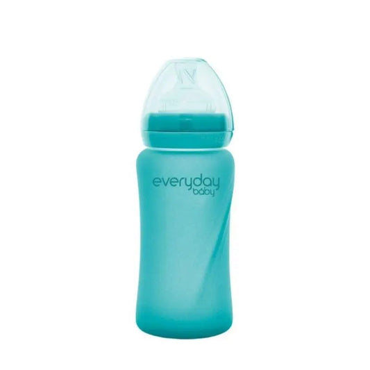 Joykids Biberon 240Ml Turquoise Verre Thermos Everyday Baby