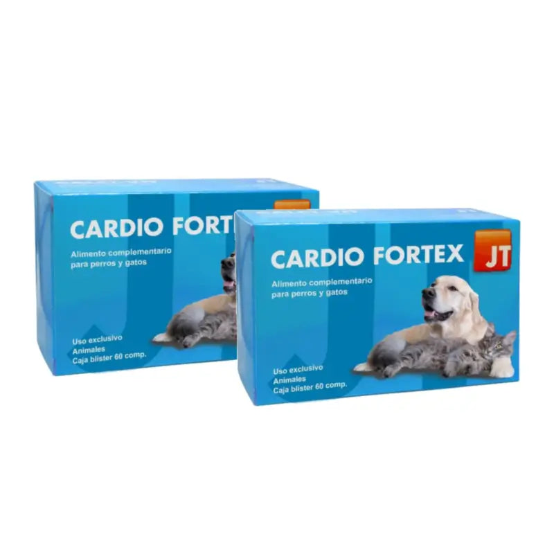 JTPharma Cardio Fortex, boîte de 2 x 60 comprimés