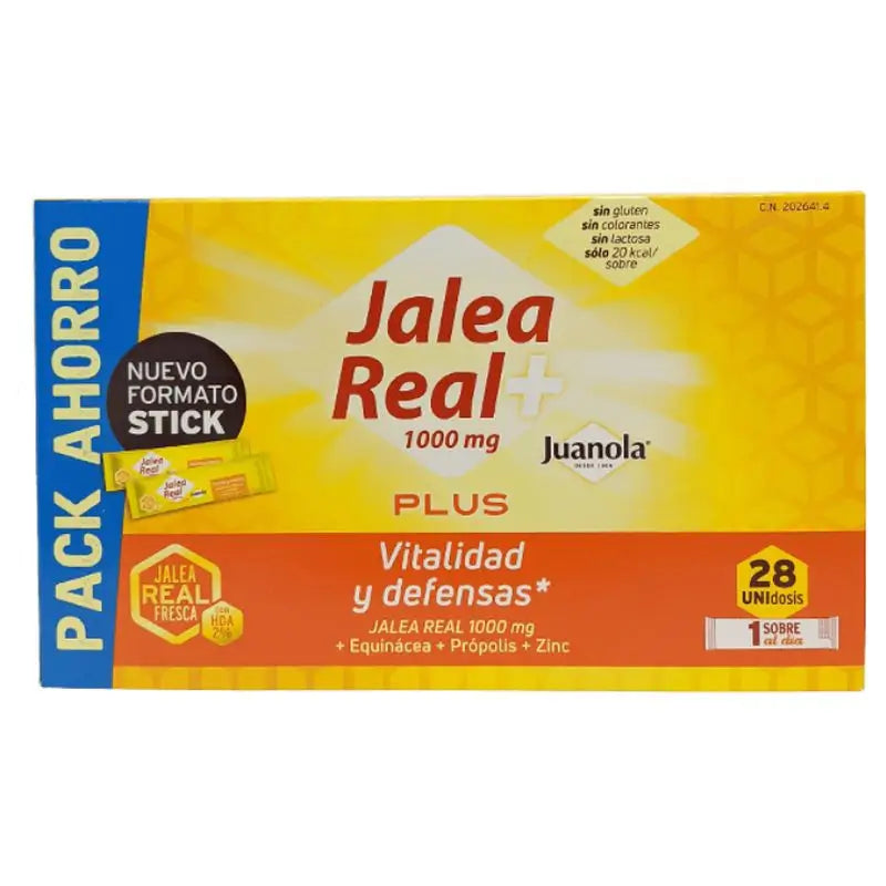 Juanola Gelée Royale Plus, 28 sticks